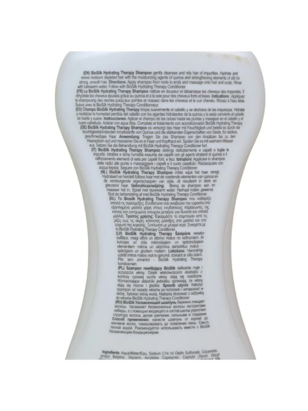 Biosilk Hydrating Therapy Shampoo 34 Fl Oz Sulfate & Paraben Free Strong Smooth
